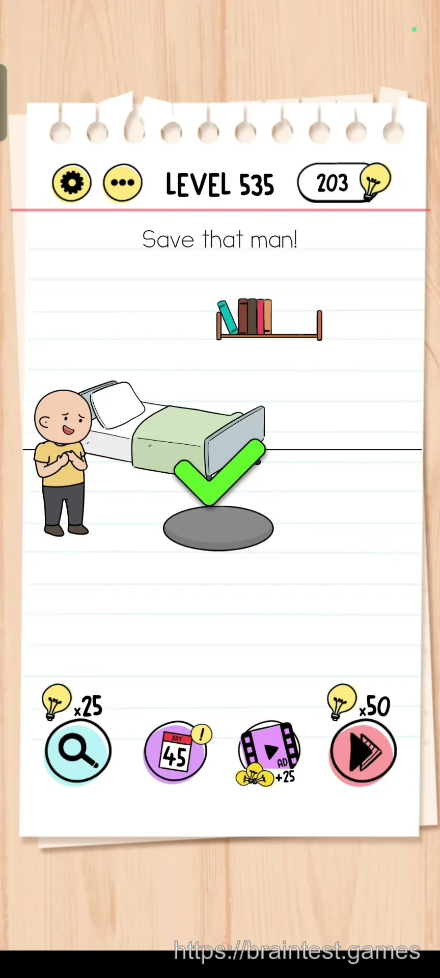 Brain Test Level 535 - Step 2