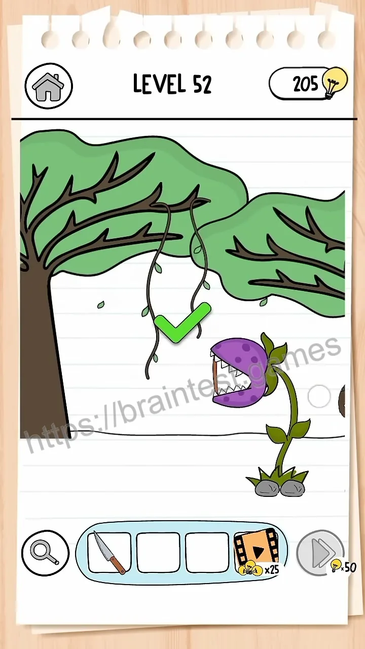 Brain Test Level 52 - Step 2