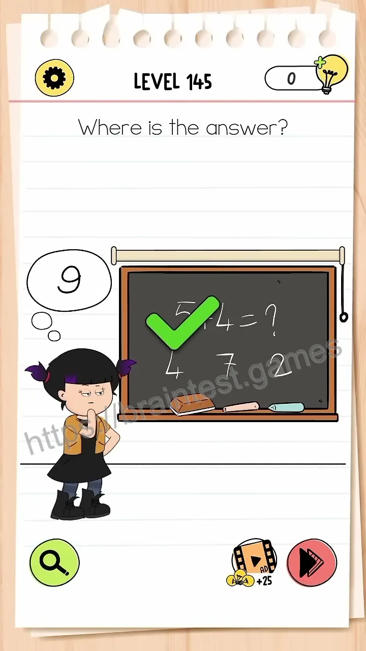 Brain Test Level 145 - Step 2