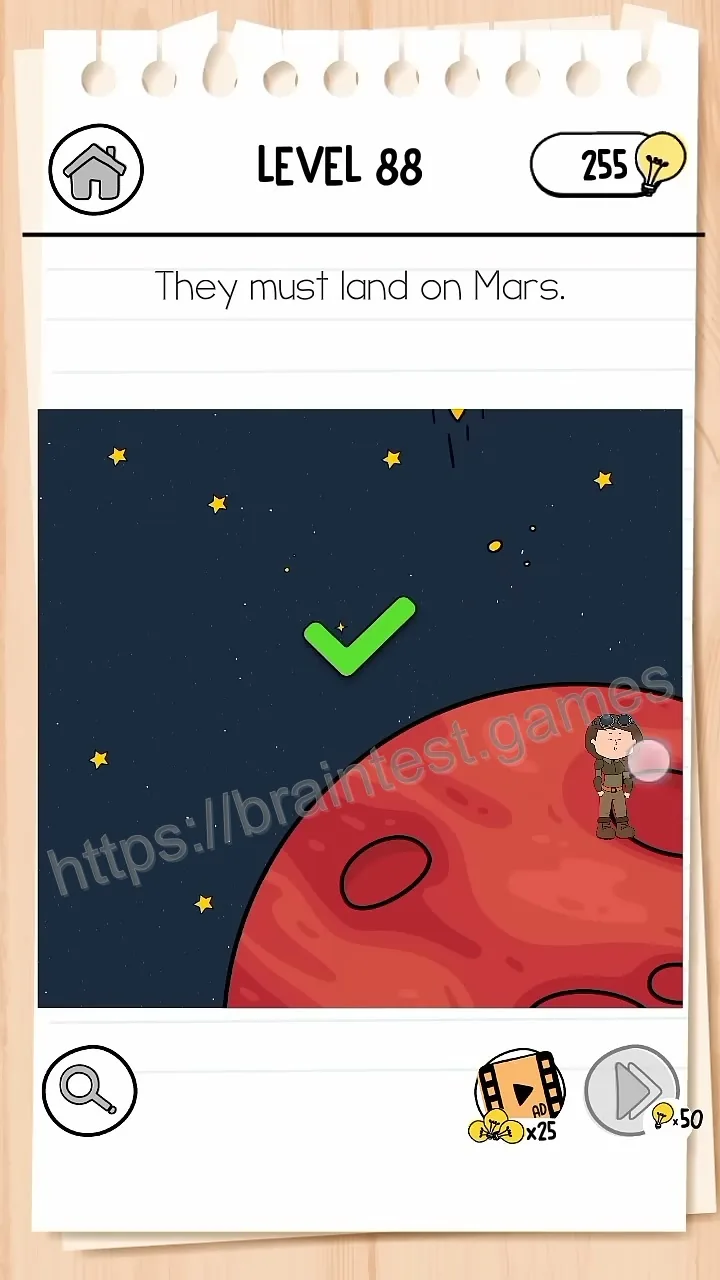 Brain Test Level 88 - Step 2