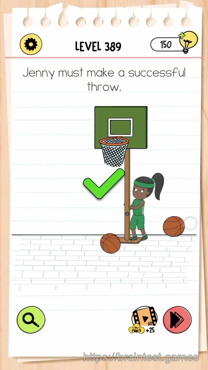 Brain Test Level 389 - Step 2