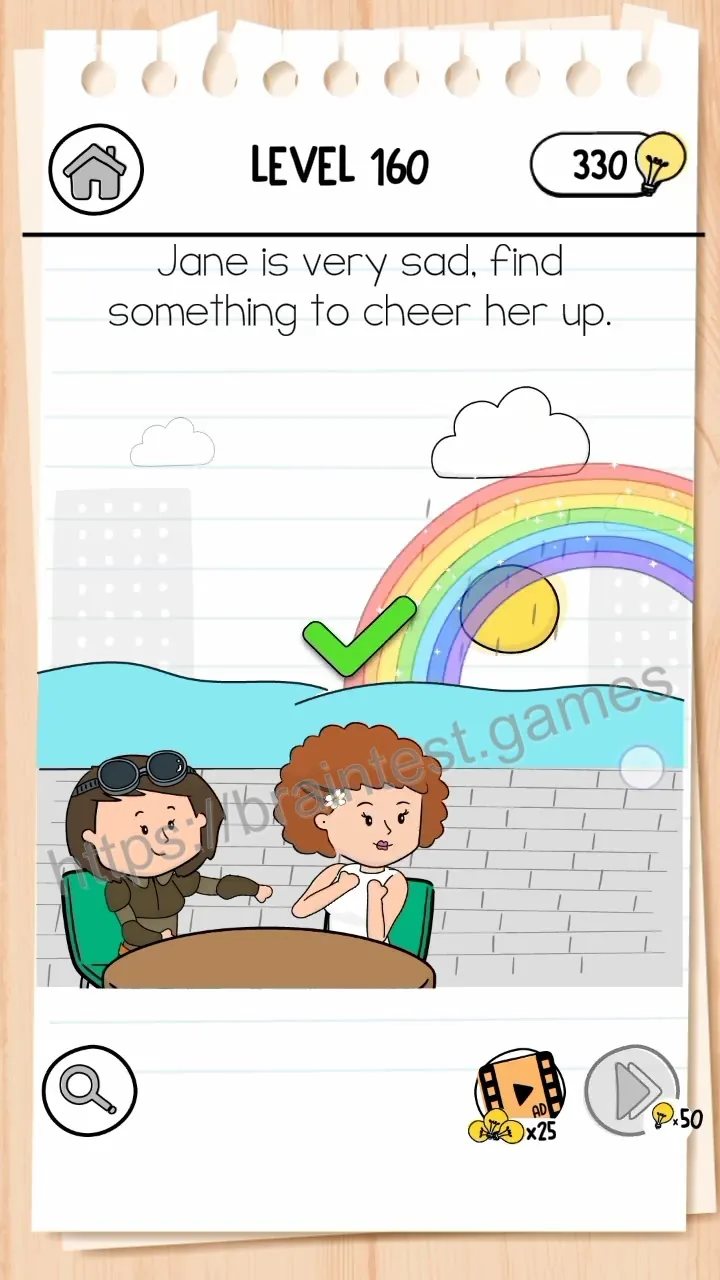 Brain Test Level 160 - Step 2