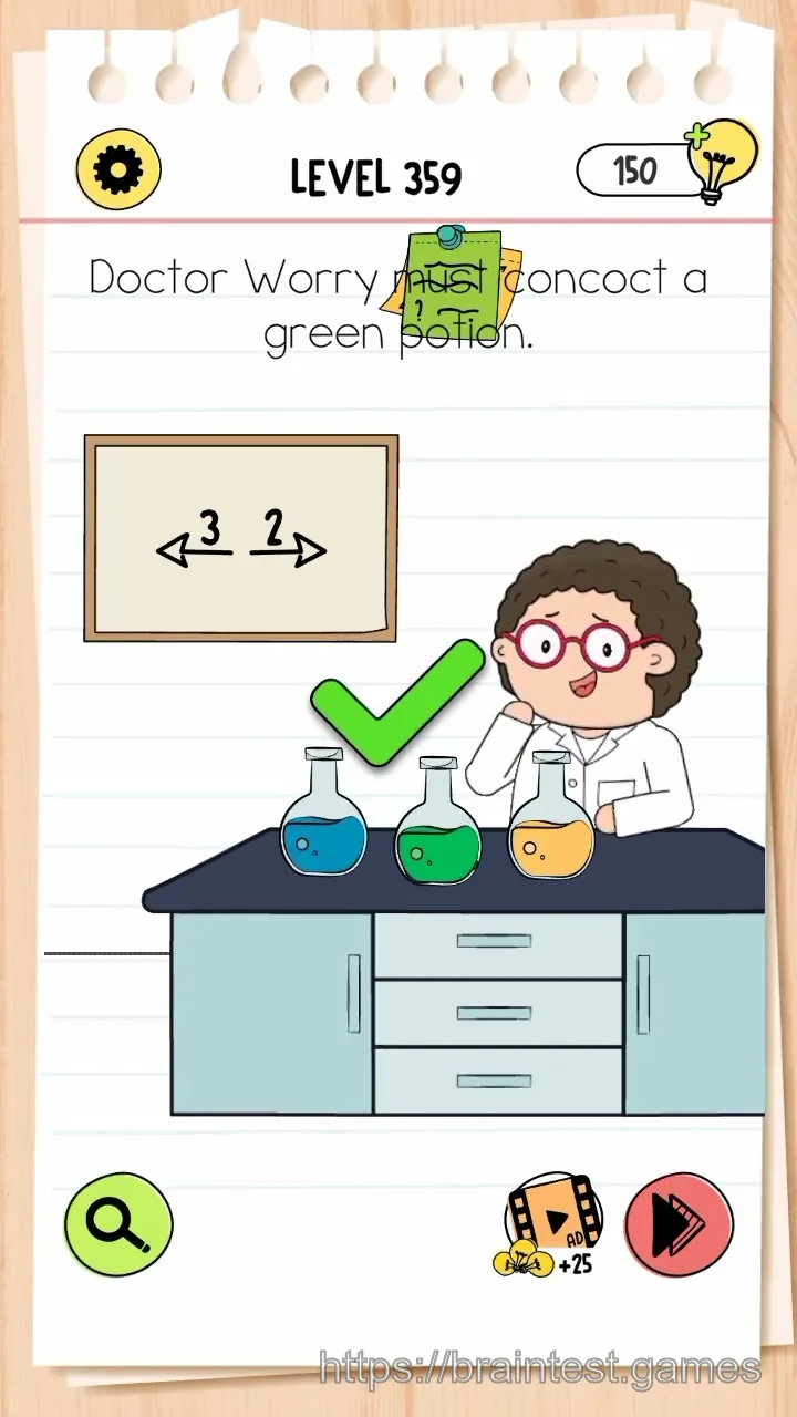 Brain Test Level 359 - Step 2