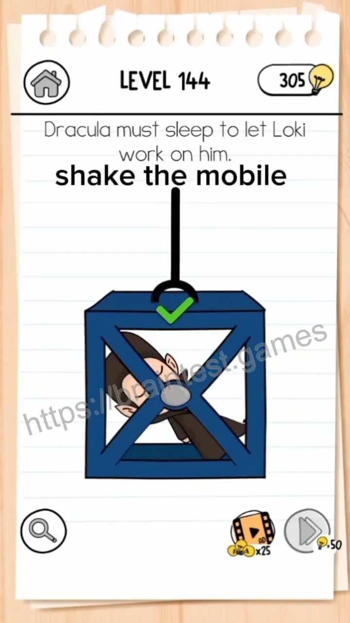 Brain Test Level 144 - Step 2