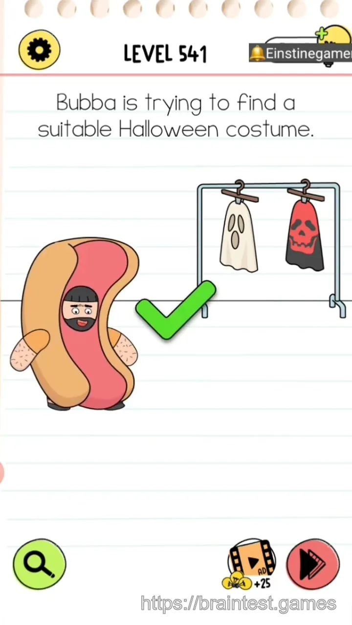 Brain Test Level 541 - Step 2