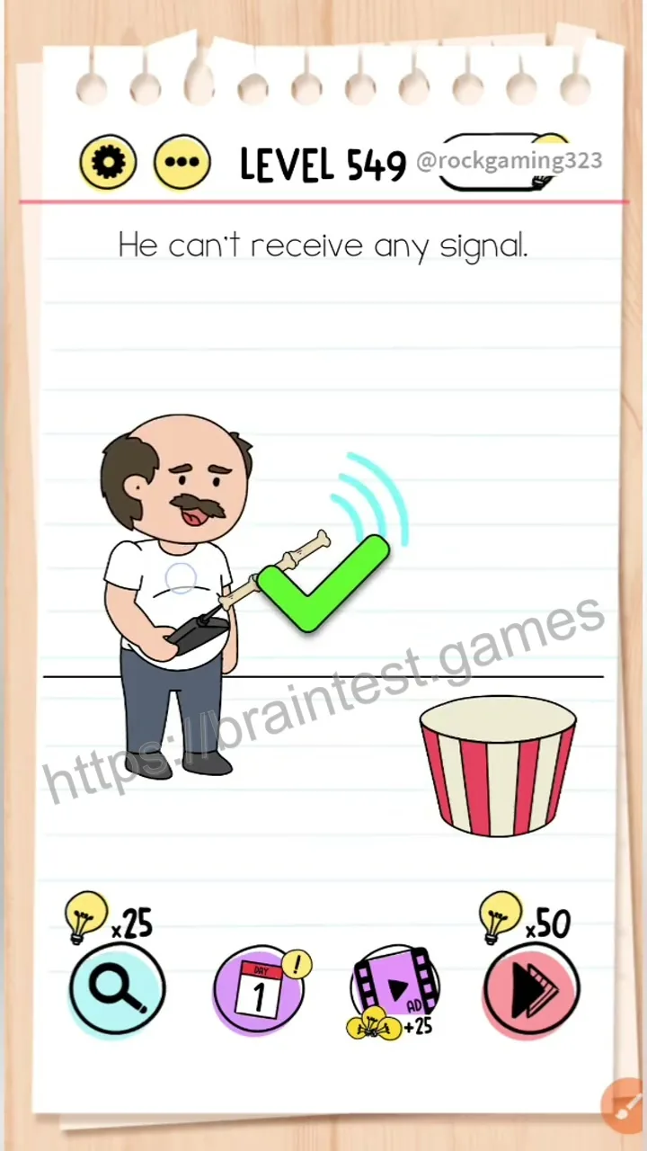 Brain Test Level 549 - Step 2