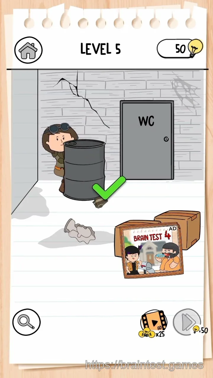 Brain Test Level 5 - Step 2