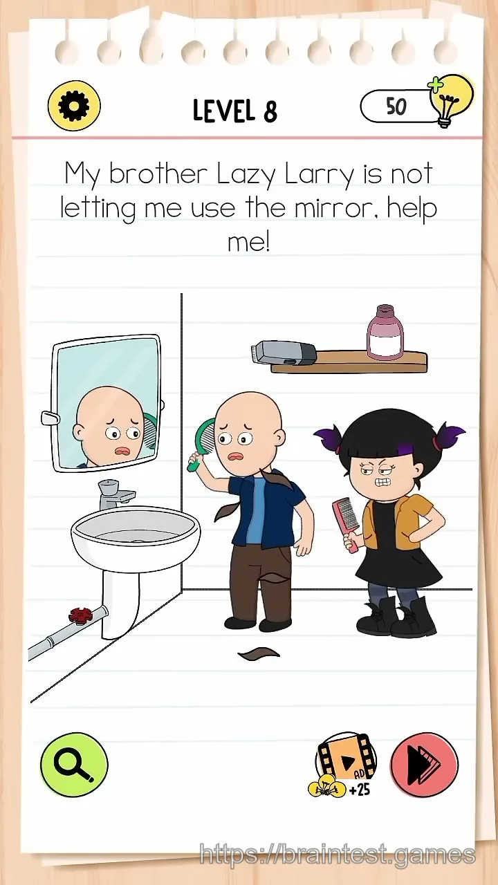 Brain Test Level 8