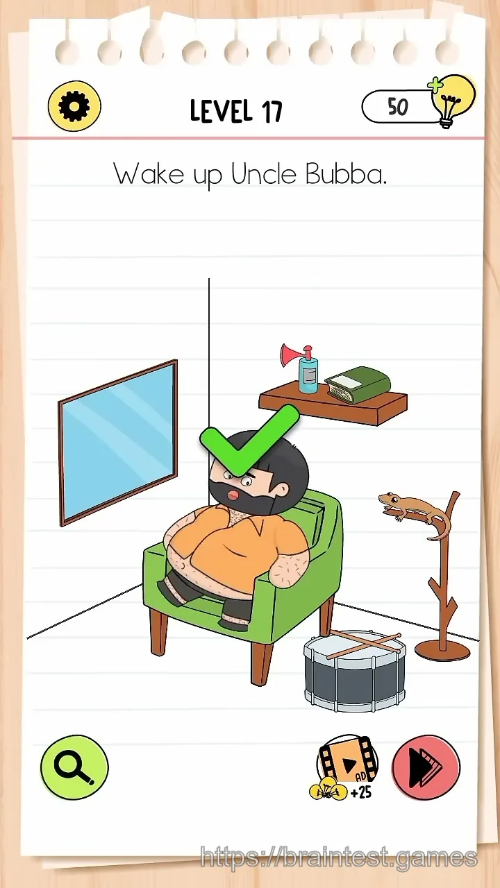 Brain Test Level 17 - Step 2