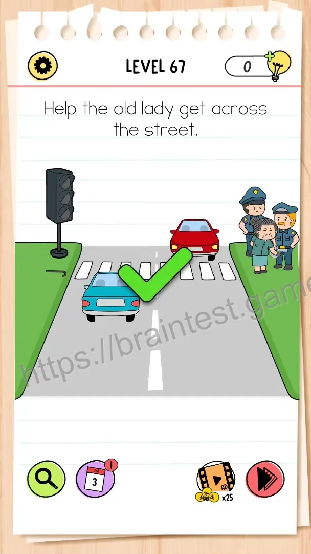 Brain Test Level 67 - Step 2