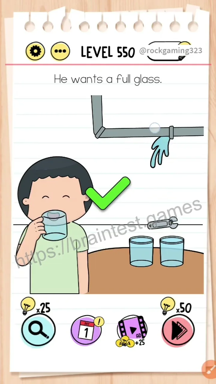 Brain Test Level 550 - Step 2