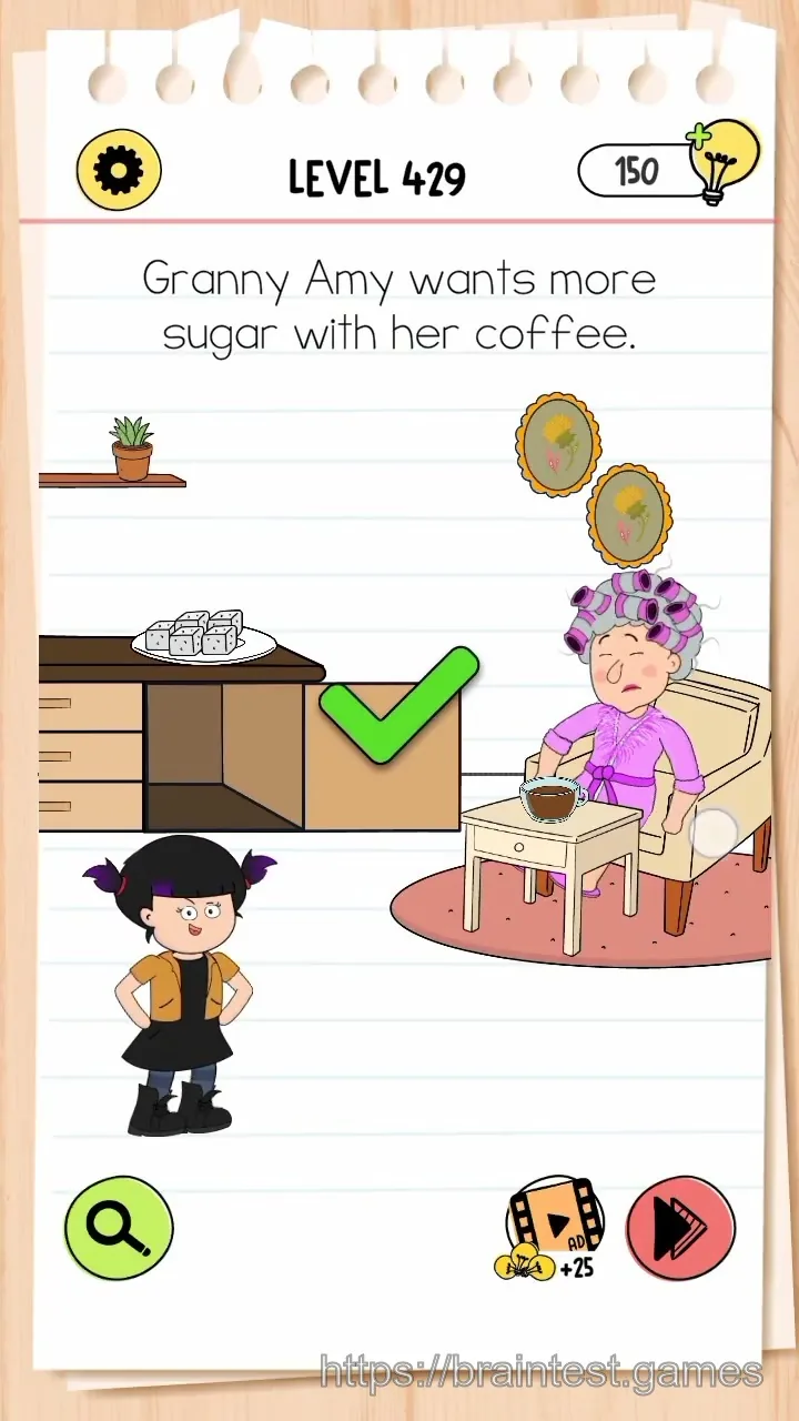 Brain Test Level 429 - Step 2