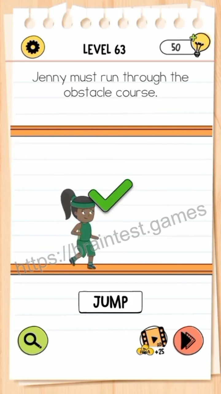 Brain Test Level 63 - Step 2