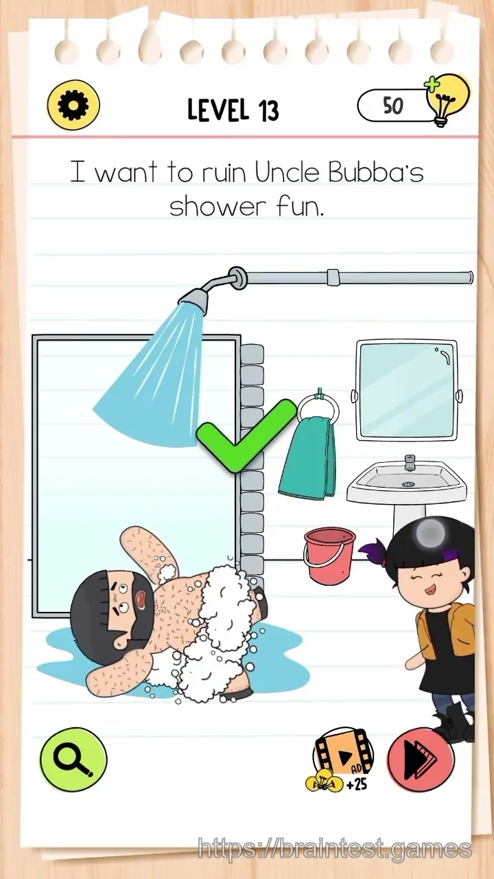 Brain Test Level 13 - Step 2
