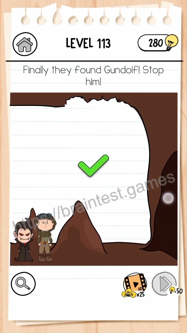 Brain Test Level 113 - Step 2