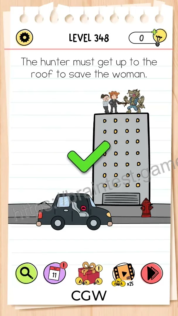 Brain Test Level 348 - Step 2