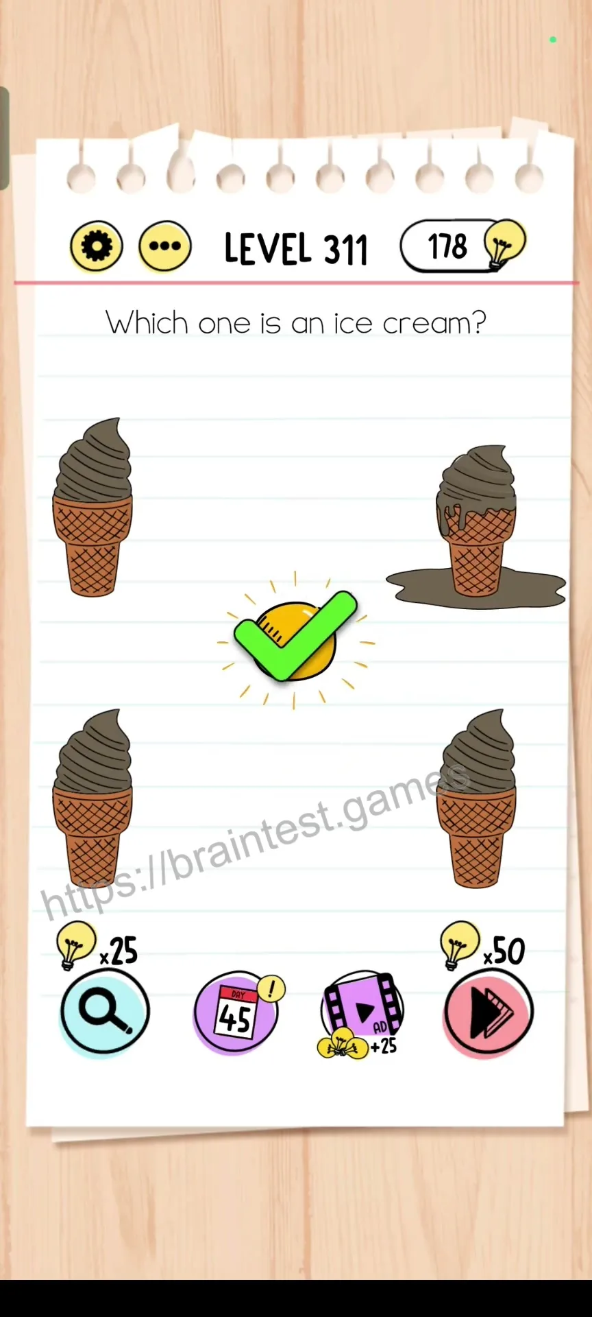 Brain Test Level 311 - Step 2
