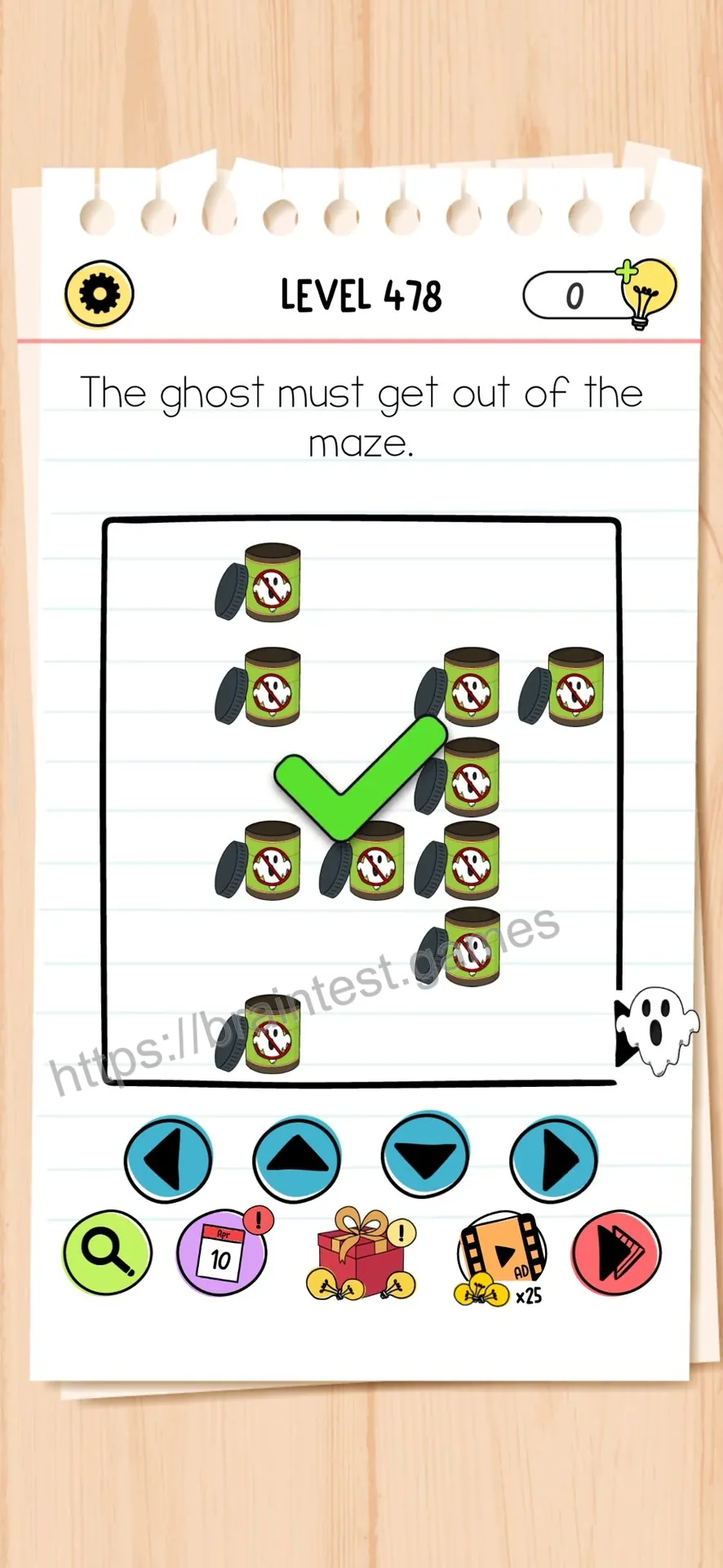Brain Test Level 478 - Step 2