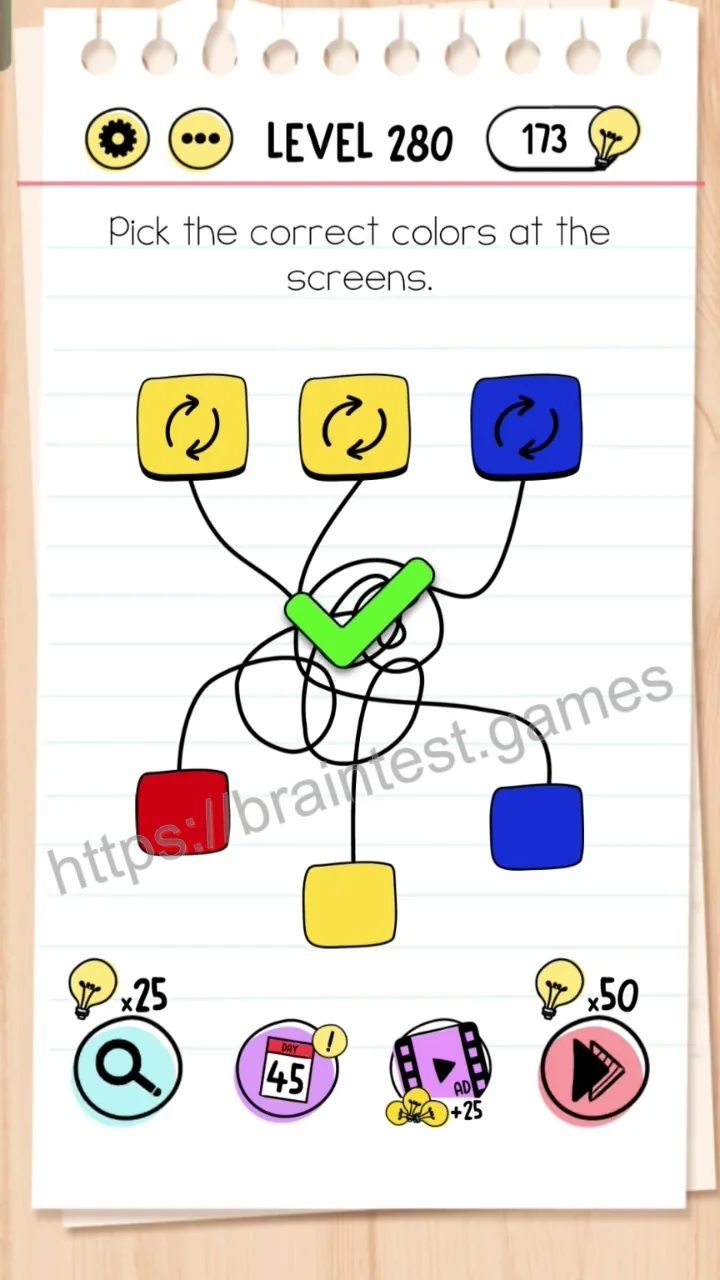 Brain Test Level 280 - Step 2