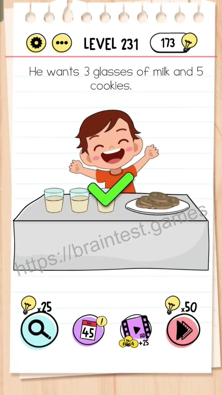 Brain Test Level 231 - Step 2