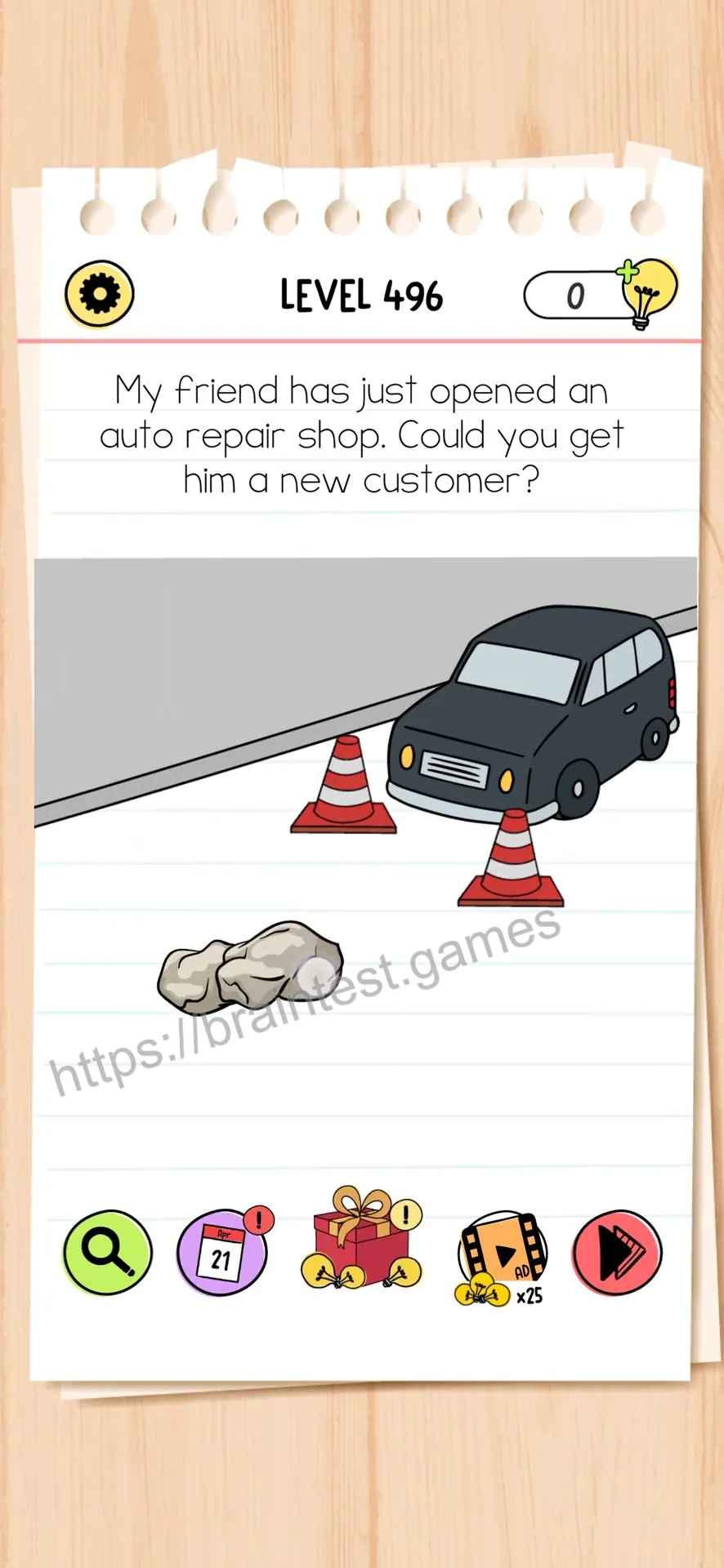Brain Test Level 496