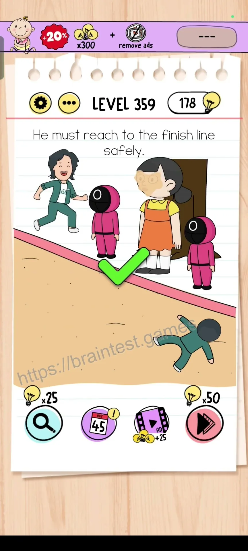 Brain Test Level 359 - Step 2