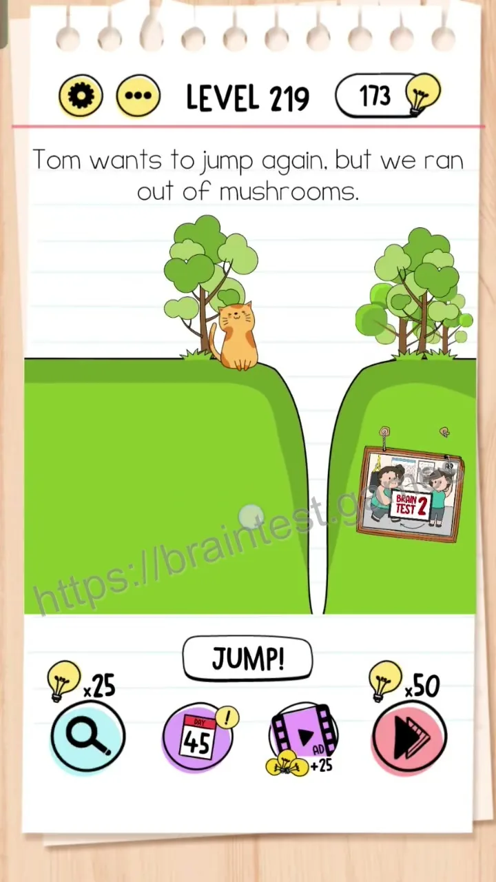 Brain Test Level 219 - Step 1
