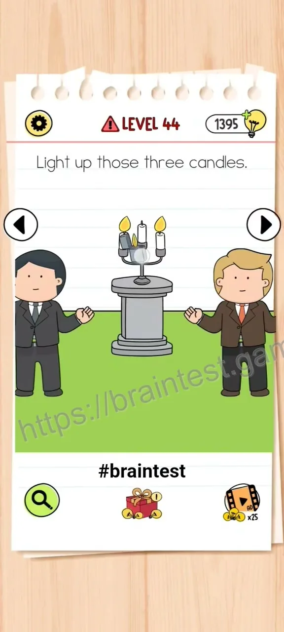Brain Test Level 44