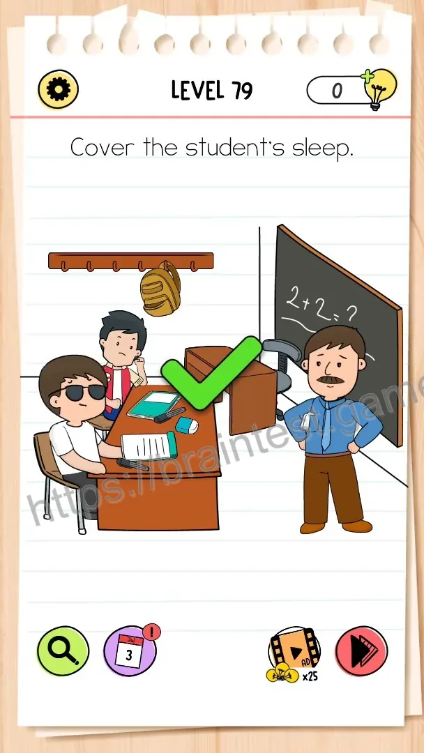 Brain Test Level 79 - Step 2