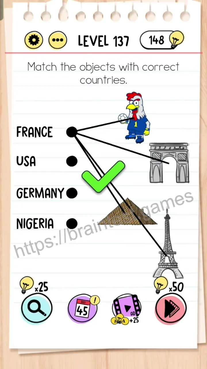 Brain Test Level 137 - Step 2
