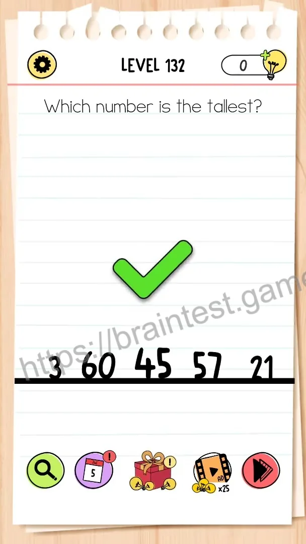 Brain Test Level 132