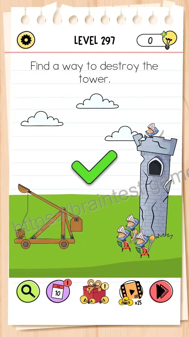 Brain Test Level 297 - Step 2