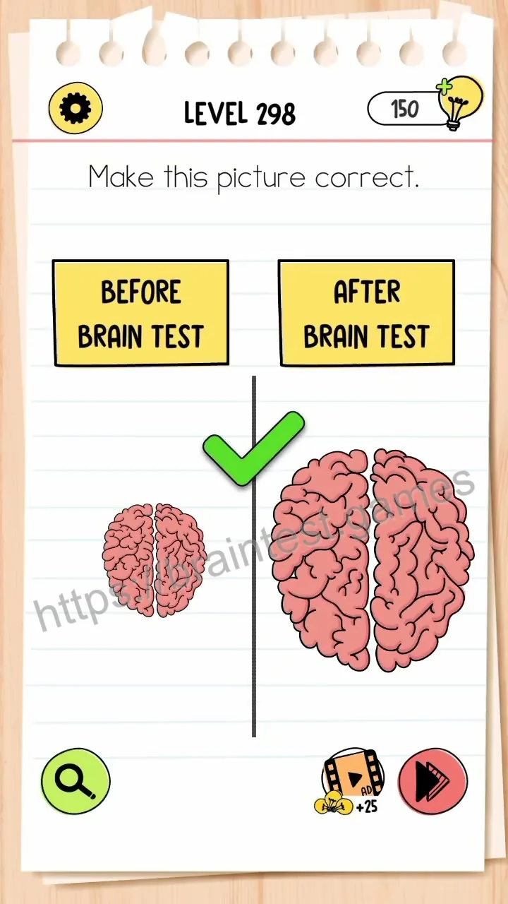 Brain Test Level 298 - Step 2