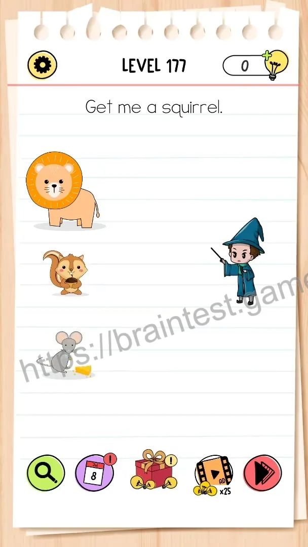 Brain Test Level 177 - Step 2