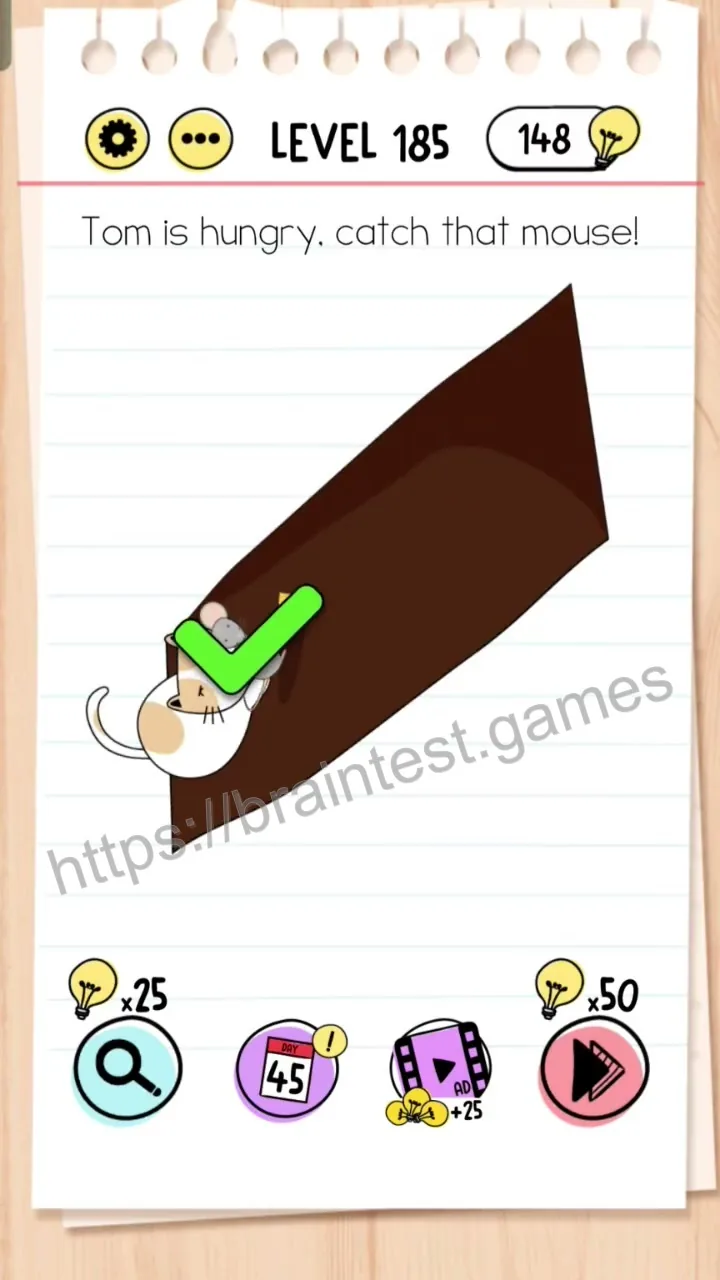 Brain Test Level 185 - Step 2
