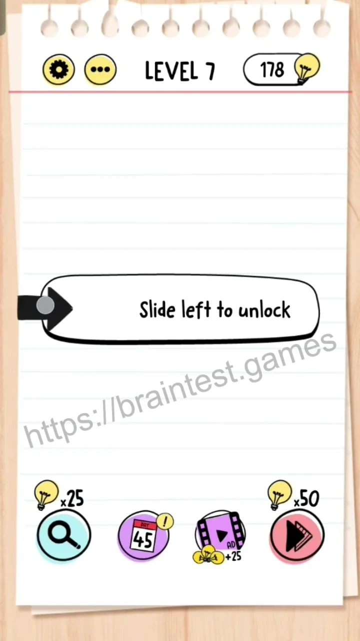 Brain Test Level 7