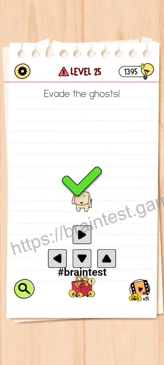 Brain Test Level 25 - Step 2