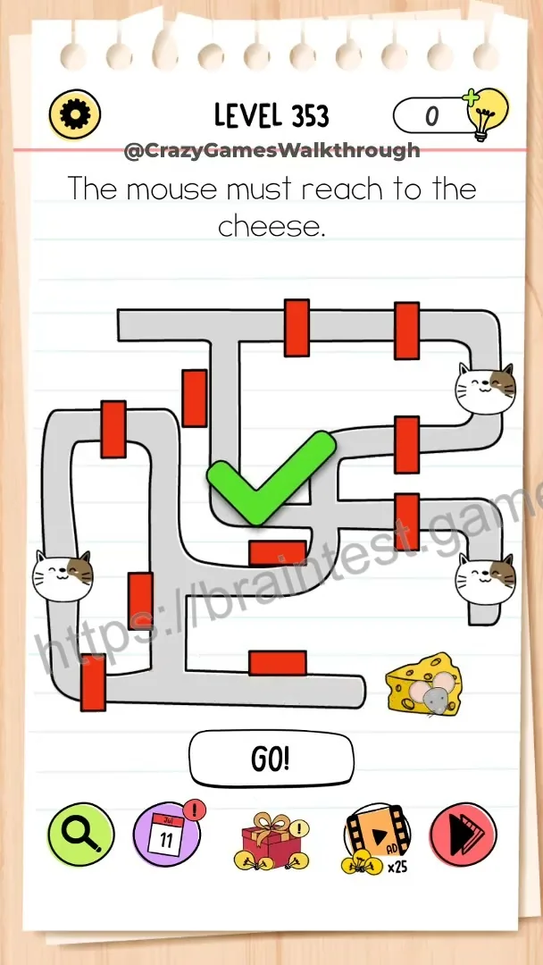 Brain Test Level 353 - Step 2
