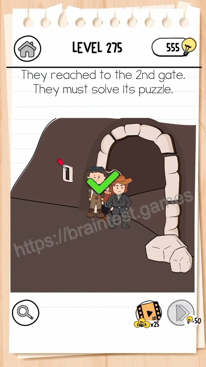 Brain Test Level 275 - Step 2