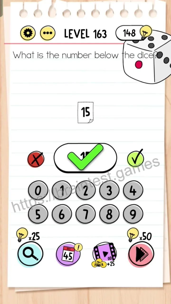 Brain Test Level 163 - Step 2