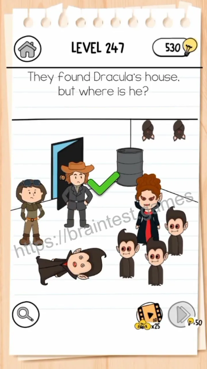 Brain Test Level 247 - Step 2
