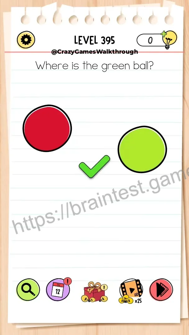 Brain Test Level 395