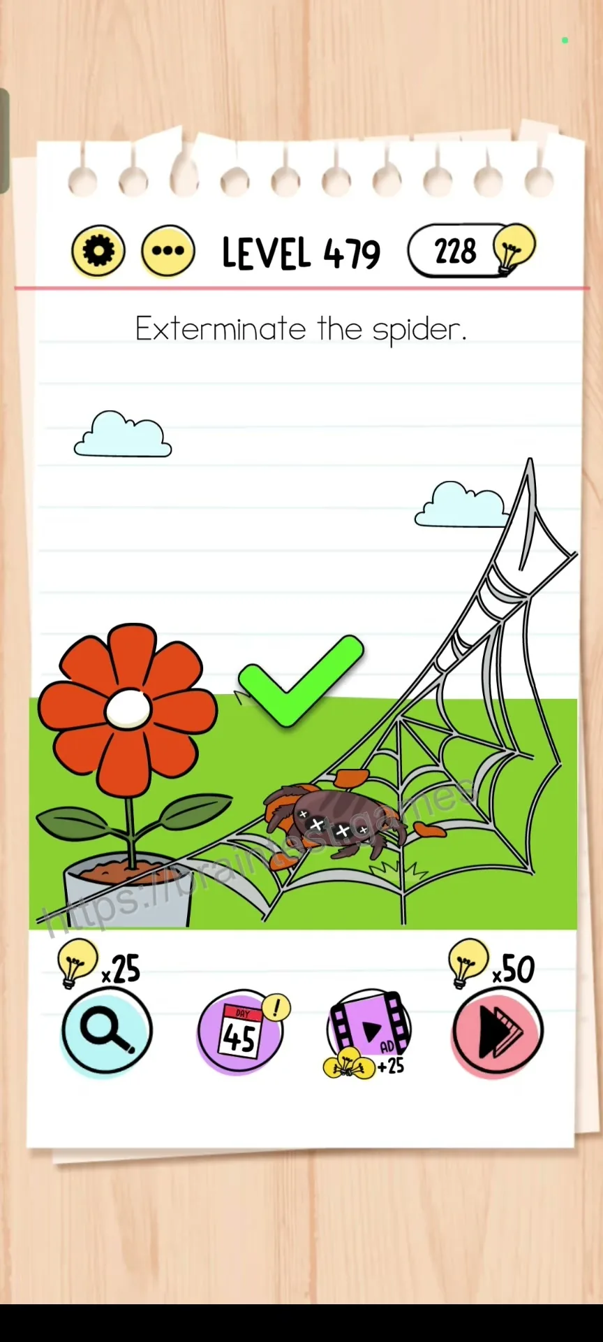 Brain Test Level 479 - Step 2