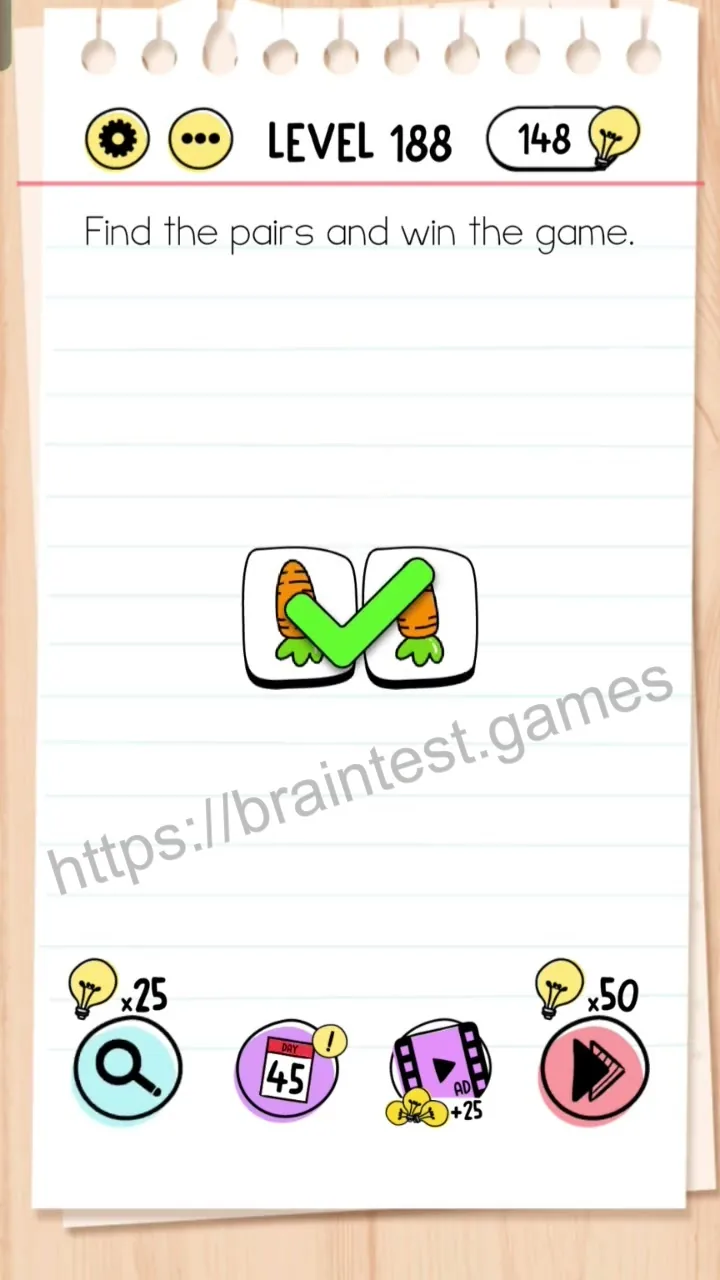 Brain Test Level 188 - Step 2