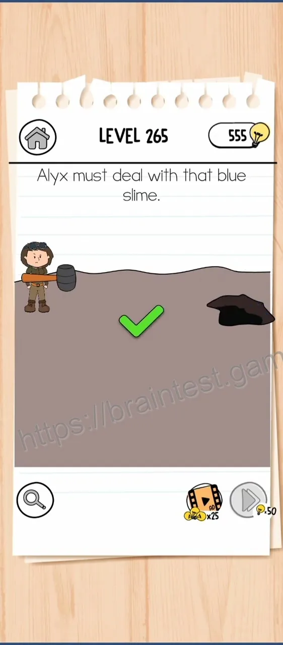Brain Test Level 265 - Step 2