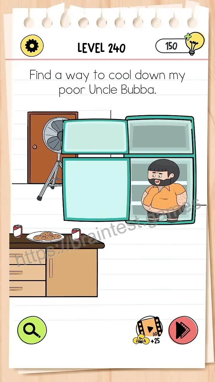 Brain Test Level 240