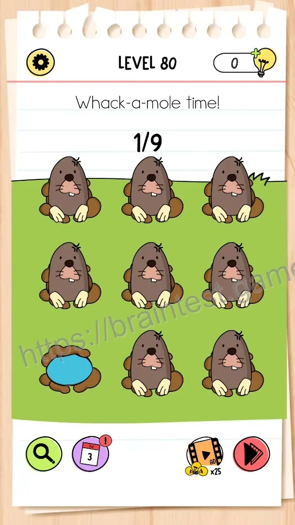 Brain Test Level 80