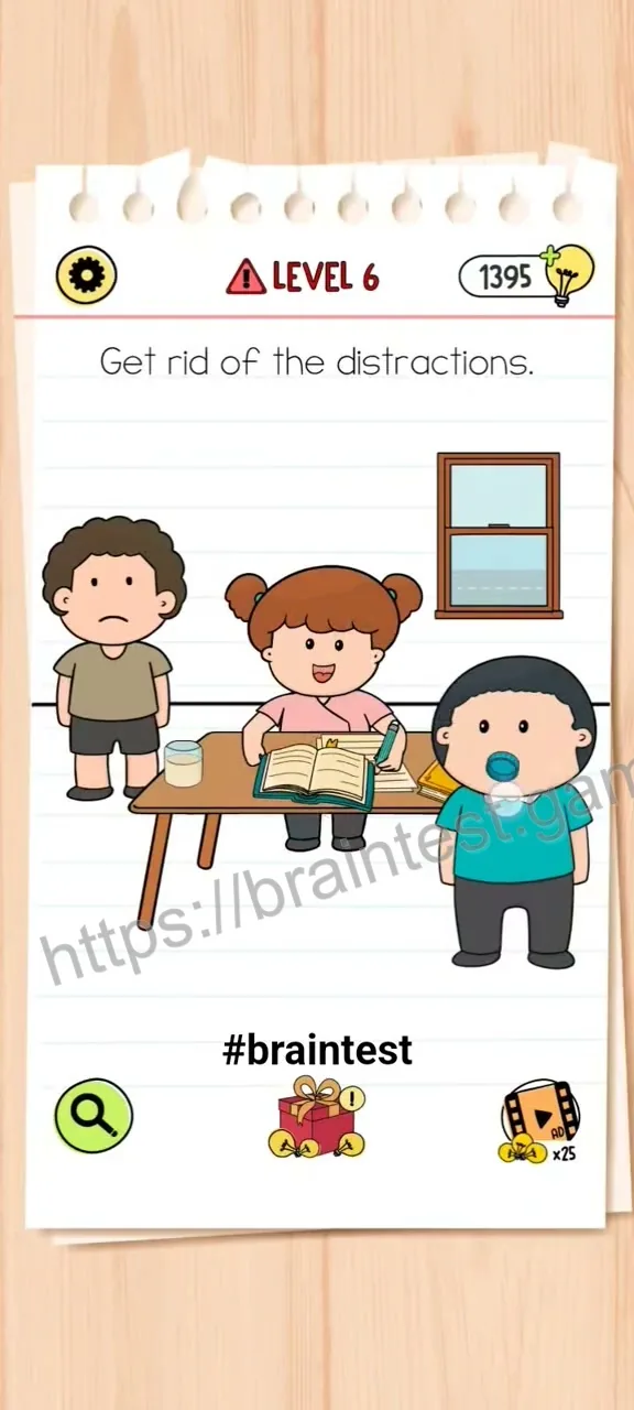 Brain Test Level 6
