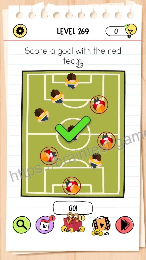 Brain Test Level 269 - Step 2