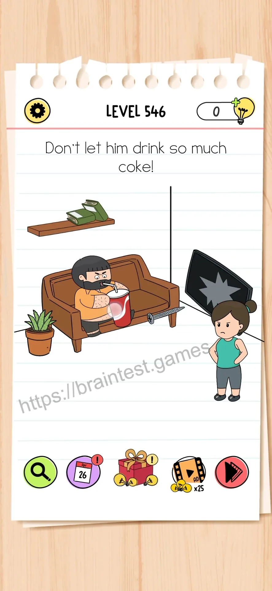 Brain Test Level 546
